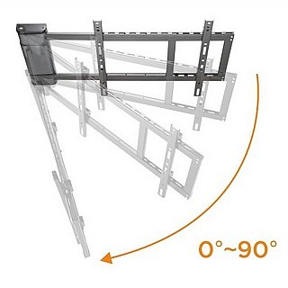 זרוע חשמלית לקיר עבור מסכים דקים CT-STAND MAW400